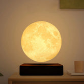 Levitating Moon Night Light 360° Rotation Magnetic Floating Moon Lamp With 3 Colors  For for Home Office Desk Decor
